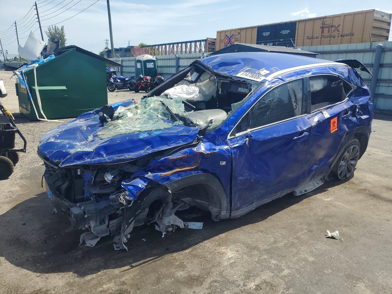 2021 Lexus NX 300 F Sport, VIN JTJSARBZ3M2193161 — All over