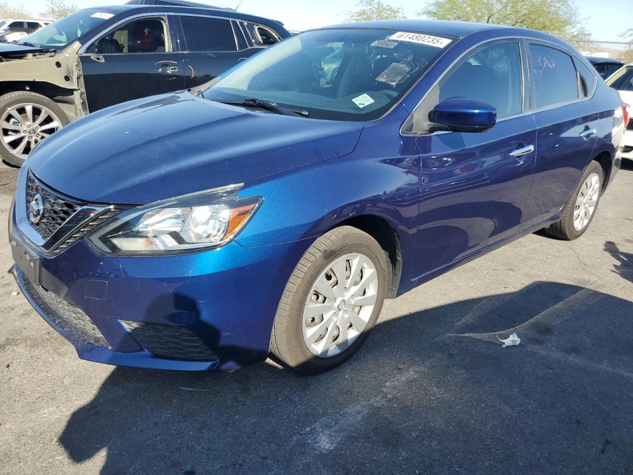2017 Nissan Sentra S, VIN 3N1AB7AP0HY250569 — Фото с аукциона 1 of 12