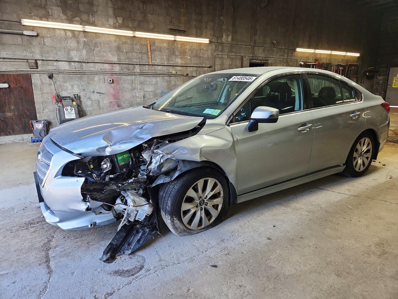 2017 Subaru Legacy Premium, VIN 4S3BNAF63H3031765 — Front end