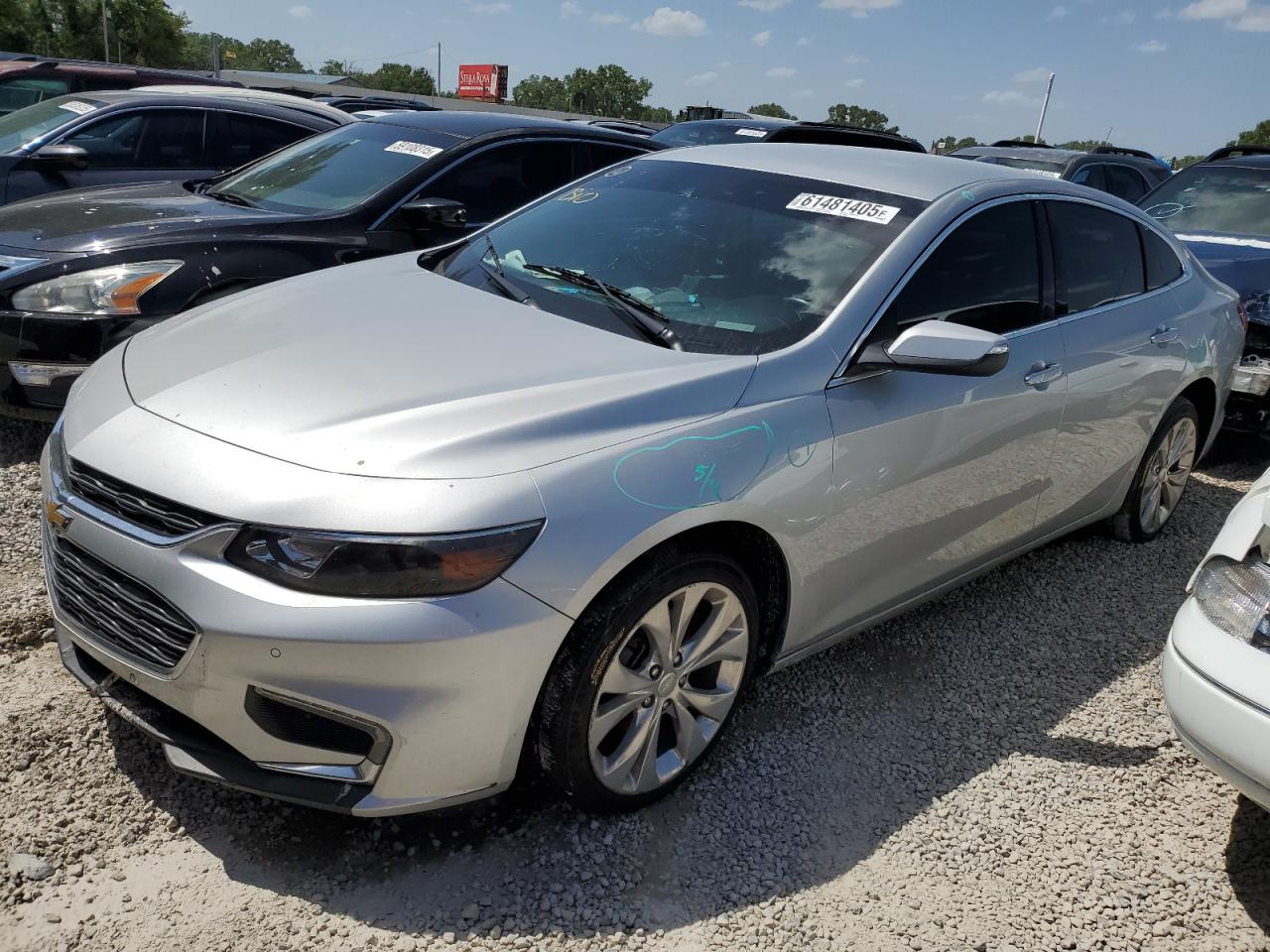 2017 Chevrolet Malibu Premier, VIN 1G1ZH5SXXHF267980 — Water / flood