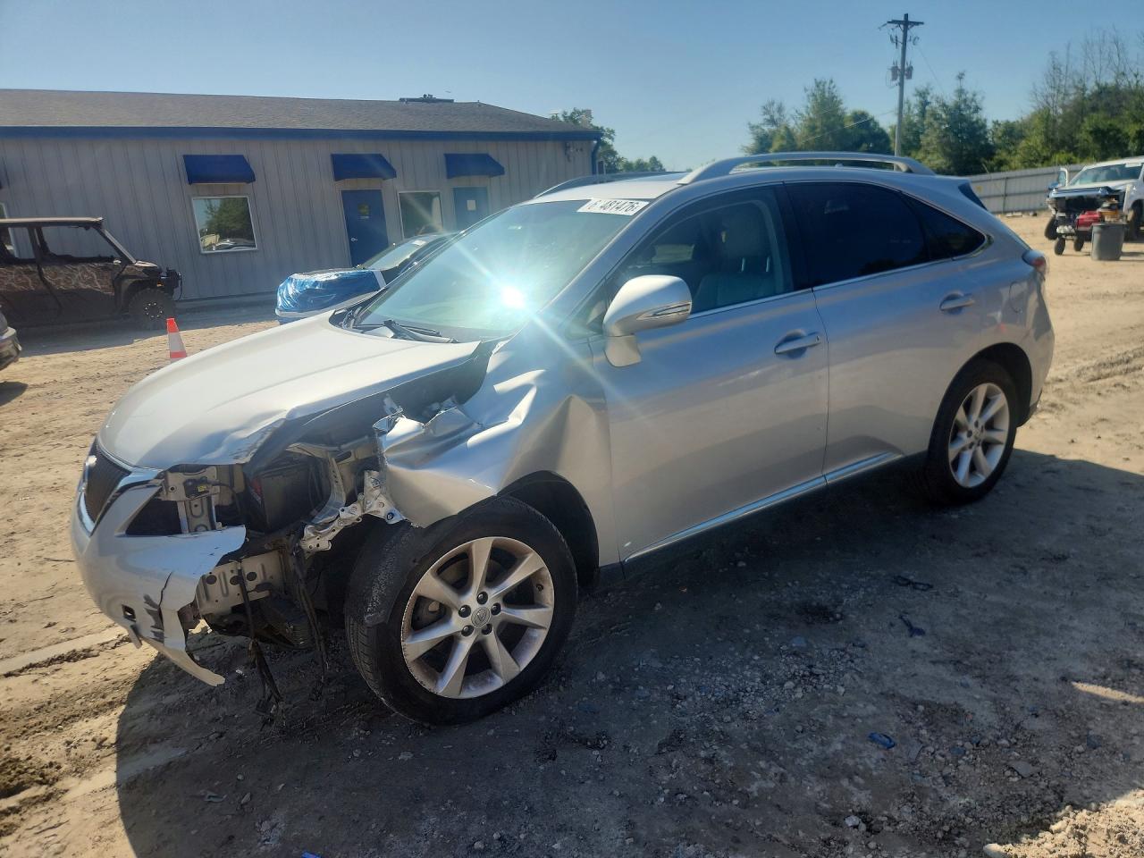 2010 Lexus RX 350, VIN 2T2ZK1BA6AC029258 — Front end