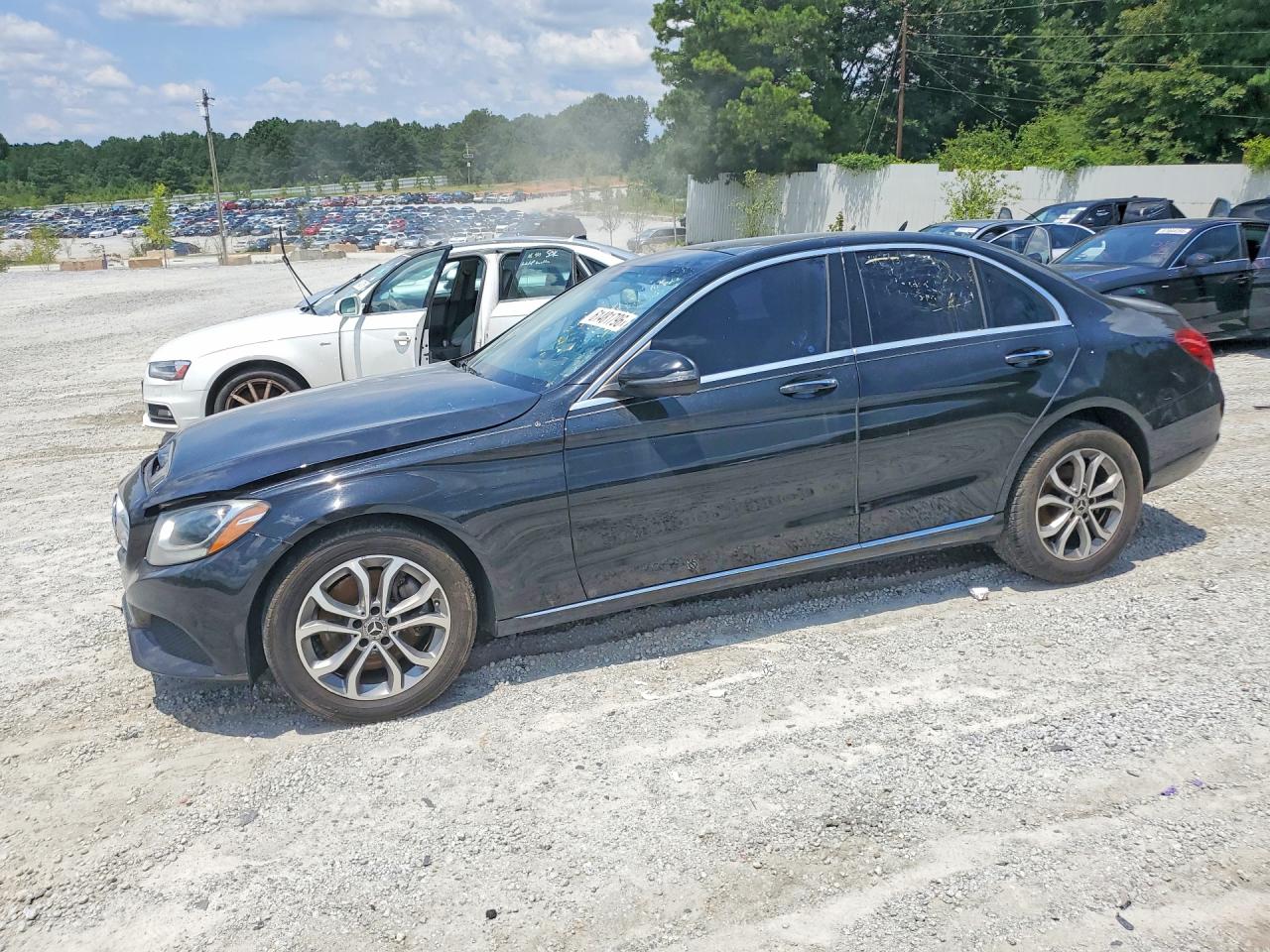 2017 Mercedes-Benz C 300, VIN 55SWF4KB2HU213493 — Front end