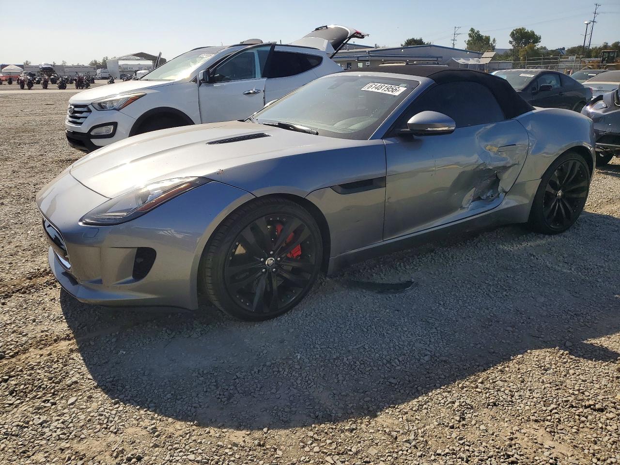 2014 Jaguar F-Type S, VIN SAJWA6FC5E8K06307 — Side