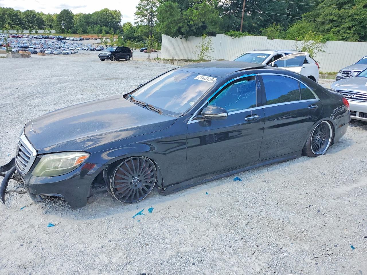 2015 Mercedes-Benz S 550, VIN WDDUG8FB6FA108104 — Front end