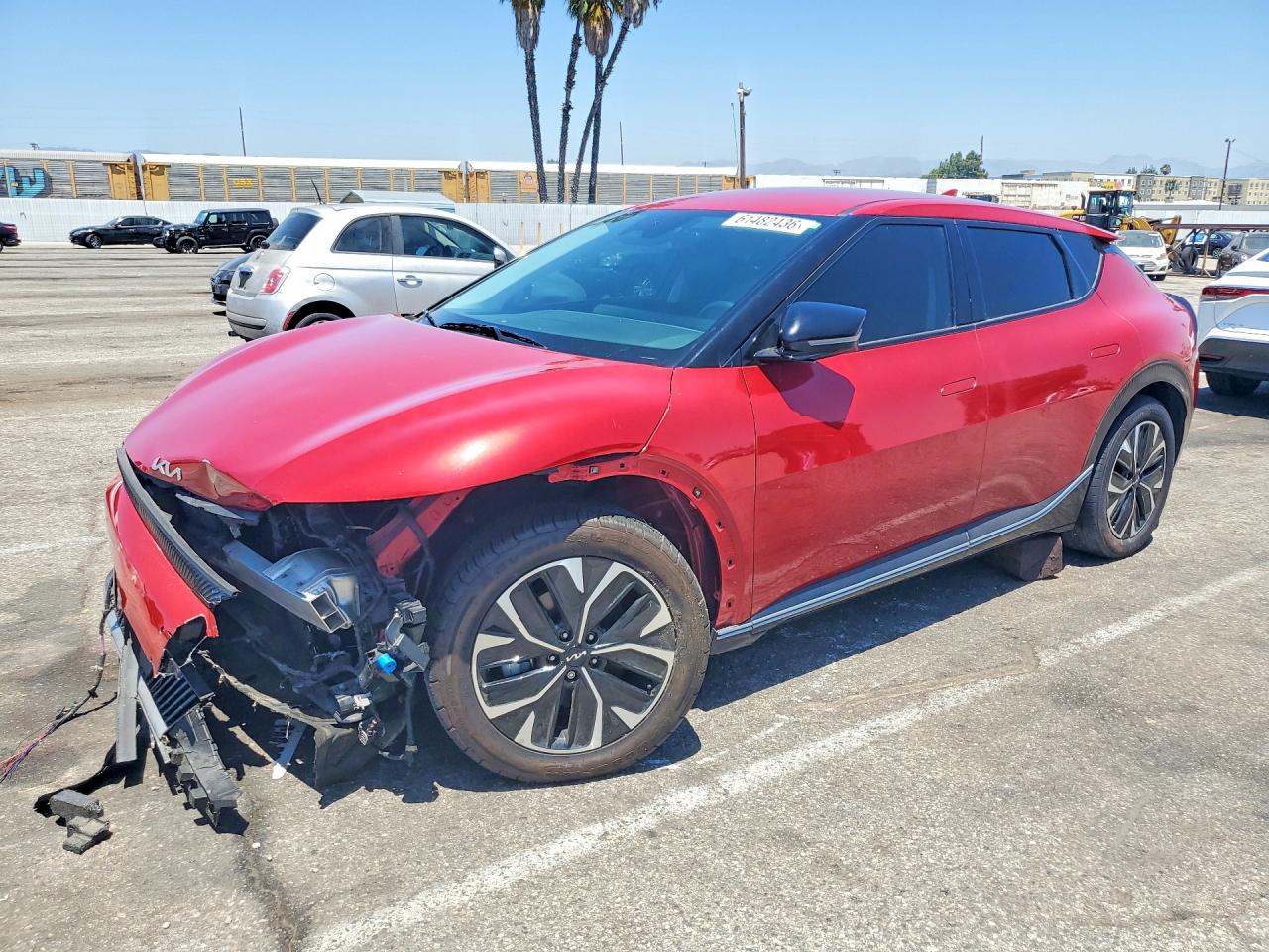 2022 Kia EV6 Wind, VIN KNDC34LA9N5078383 — Front end