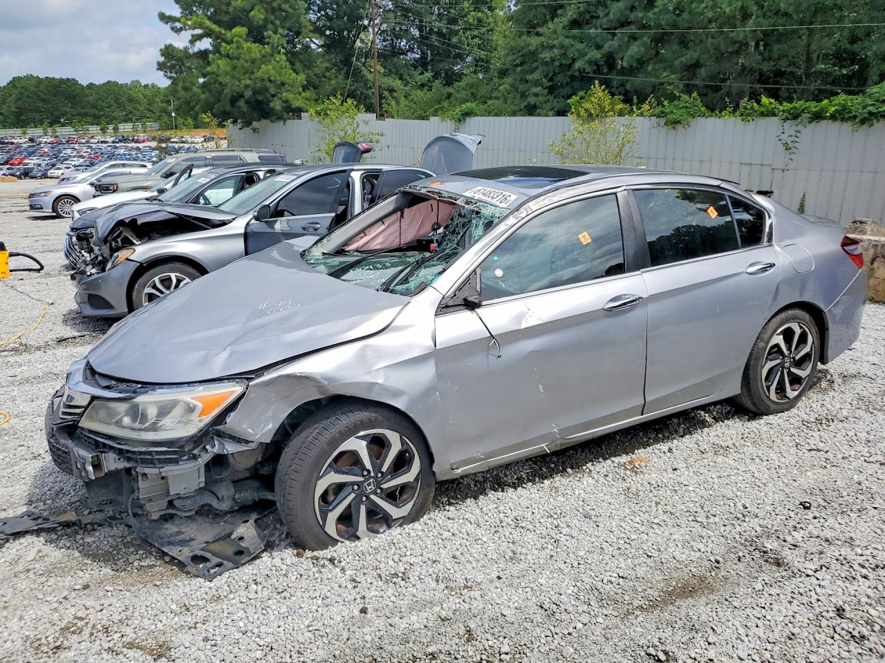 2017 Honda Accord EX-L, VIN 1HGCR2F86HA130433 — Rollover