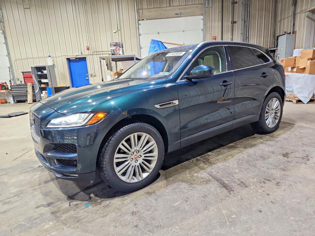 2018 Jaguar F-Pace 30t Portfolio, VIN SADCN2GX5JA320332 — Rear end
