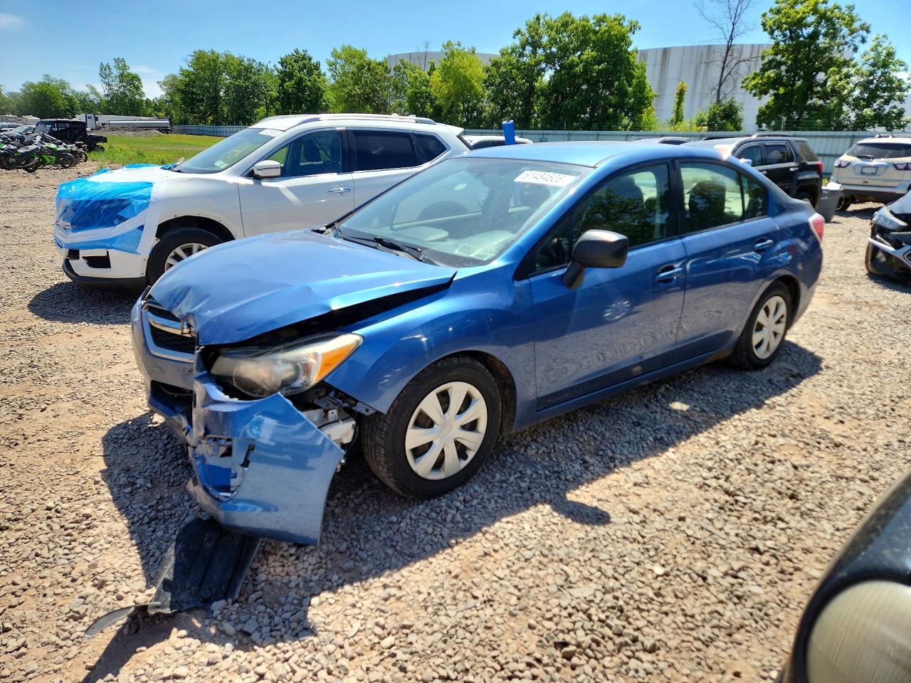 2014 Subaru Impreza, VIN JF1GJAA68EH010911 — Front end