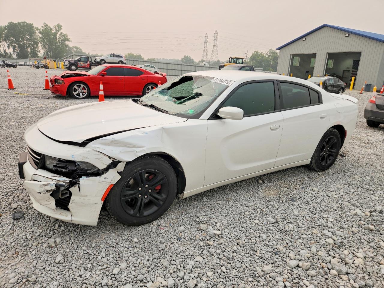 2015 Dodge Charger SE, VIN 2C3CDXBG5FH843902 — Front end