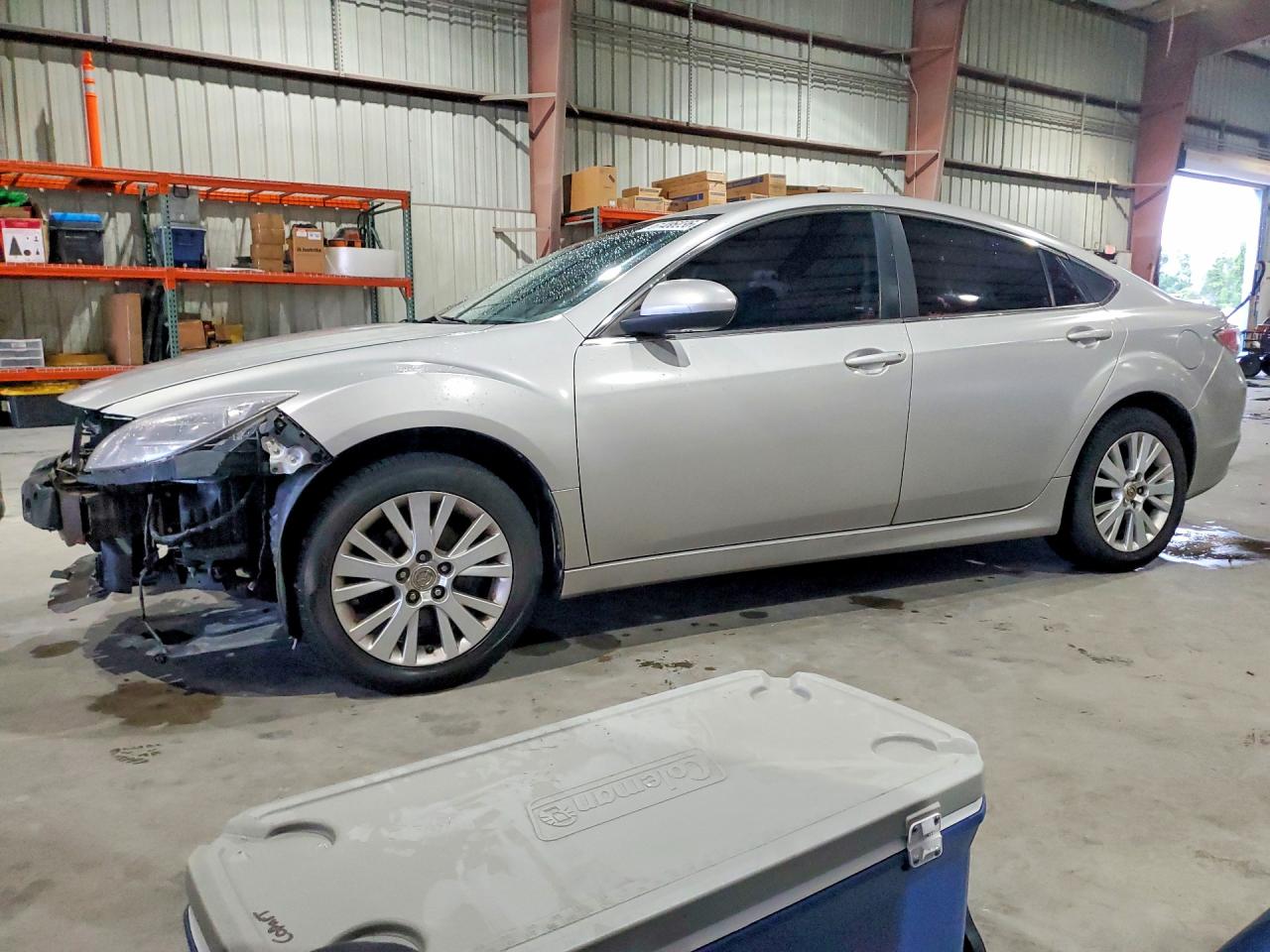 2010 Mazda 6 i Grand Touring, VIN 1YVHZ8CH7A5M03237 — Front end
