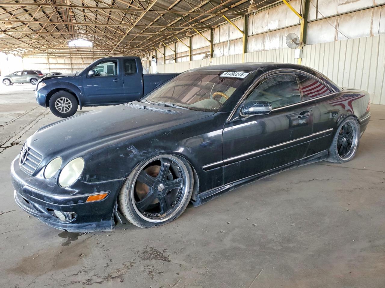 2002 Mercedes-Benz CL 500/600, VIN WDBPJ75J62A022747 — Front end