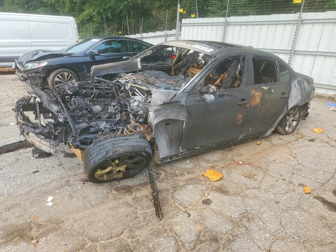 2008 BMW 5 Series 535i, VIN WBANW13528CZ72871 — Burn
