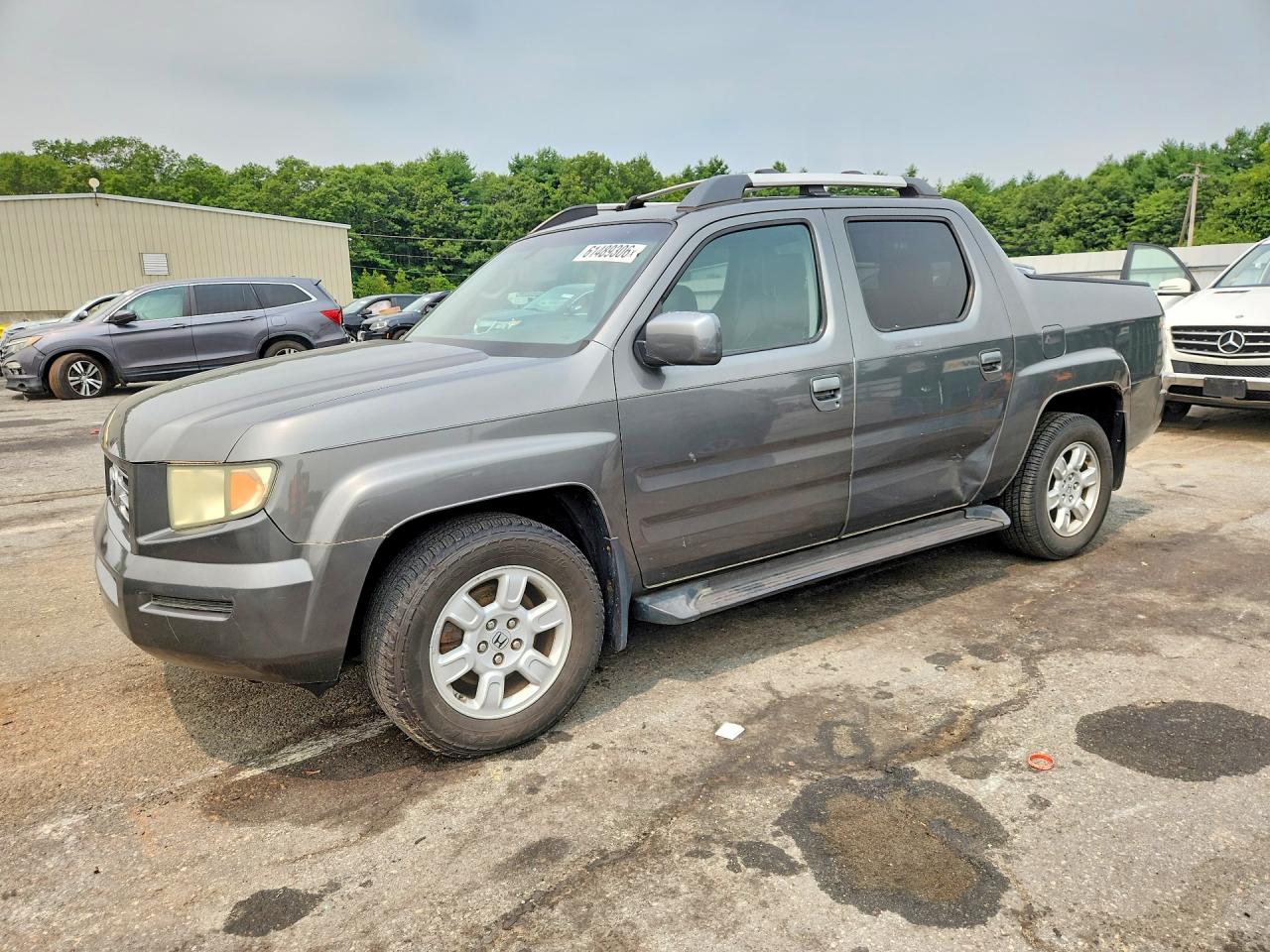 2007 Honda Ridgeline RTL, VIN 2HJYK16567H504401 — Minor dents and scratches