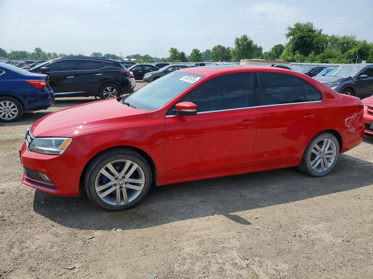 2015 Volkswagen Jetta SEL, VIN 3VWL07AJ9FM351134 — Зад
