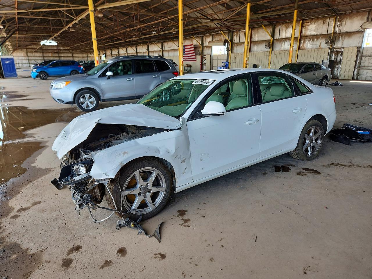 2009 Audi A4 Premium, VIN WAULF78K29A135060 — Front end