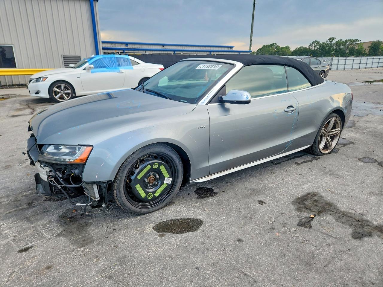 2012 Audi S5 Premium Plus, VIN WAUCGAFH3CN000879 — Front end