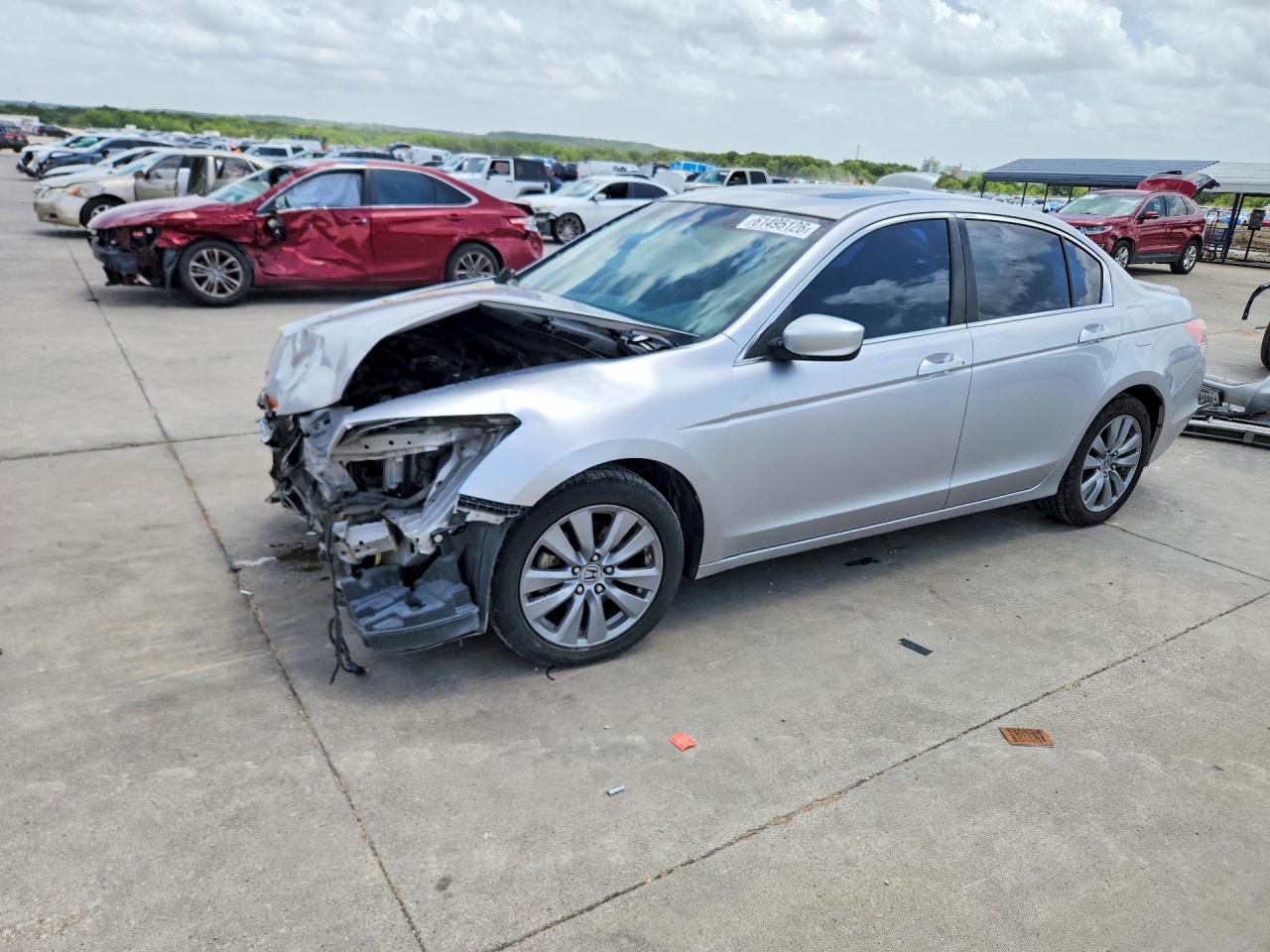 2011 Honda Accord EX-L, VIN 1HGCP2F89BA098638 — Rollover