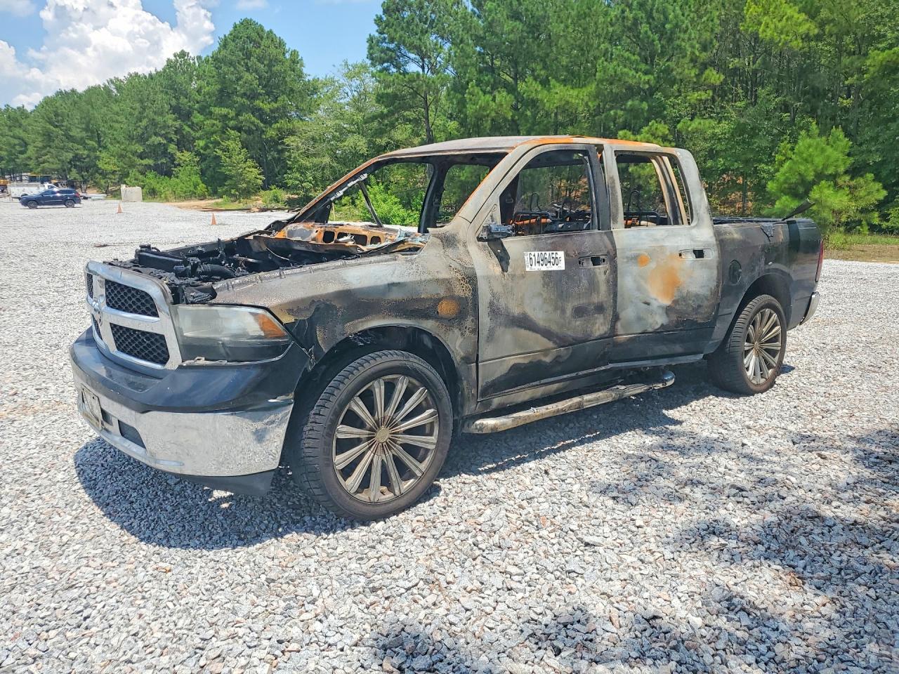2013 Ram 1500 SLT, VIN 1C6RR6GP0DS513110 — Burn
