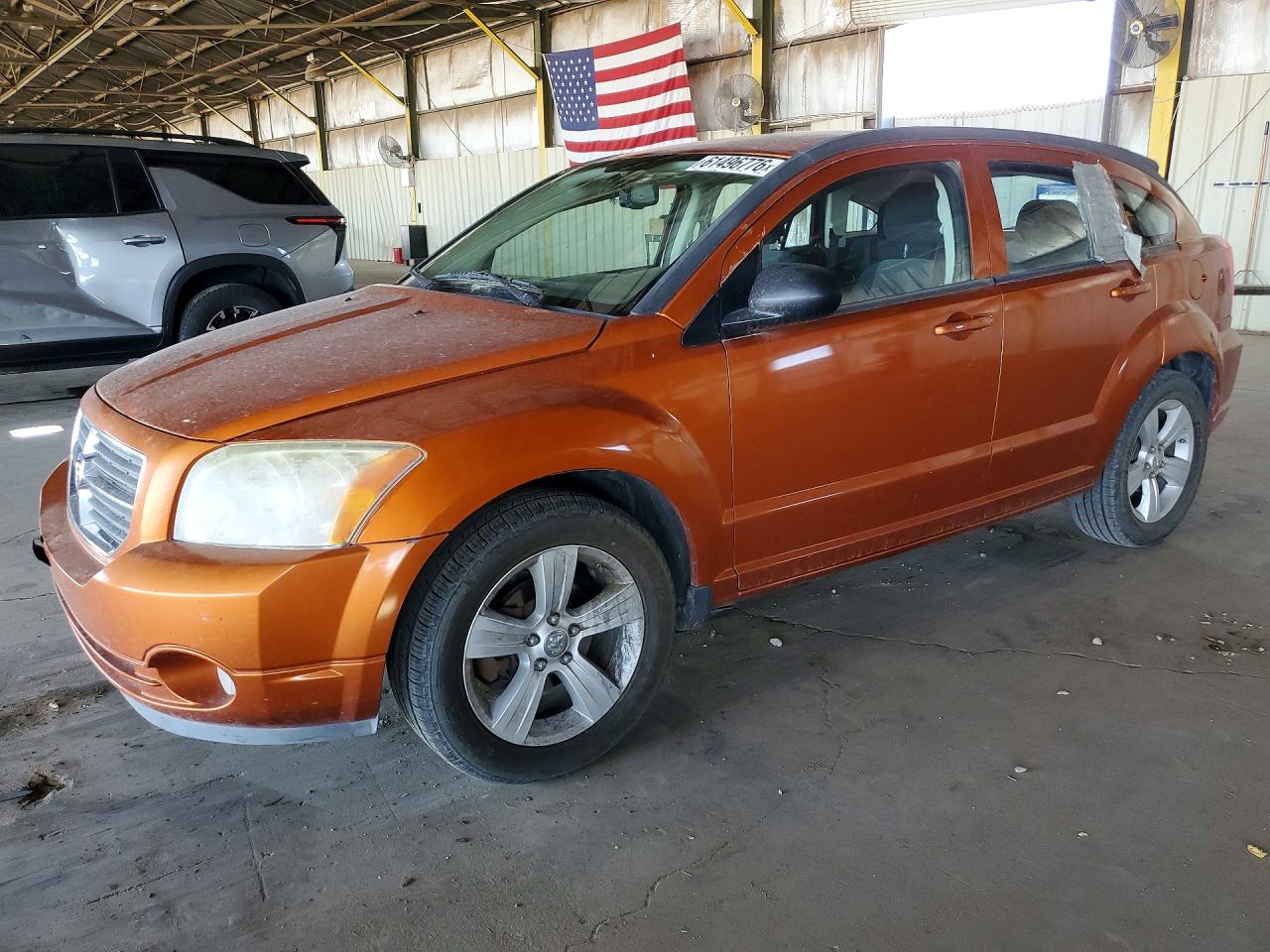 2011 Dodge Caliber Mainstreet, VIN 1B3CB3HA0BD296608 — Front end