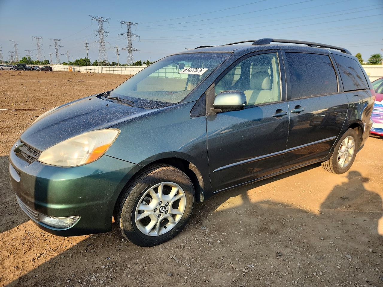 2004 Toyota Sienna XLE Limited, VIN 5TDZA22C94S019611 — Rear end