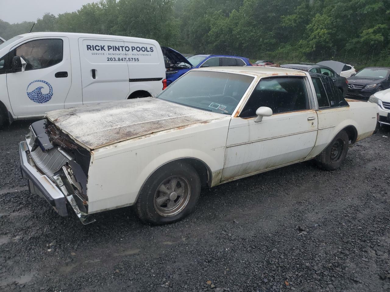 1986 Buick Regal, VIN 1G4GJ47Y5GP456331 — Перед