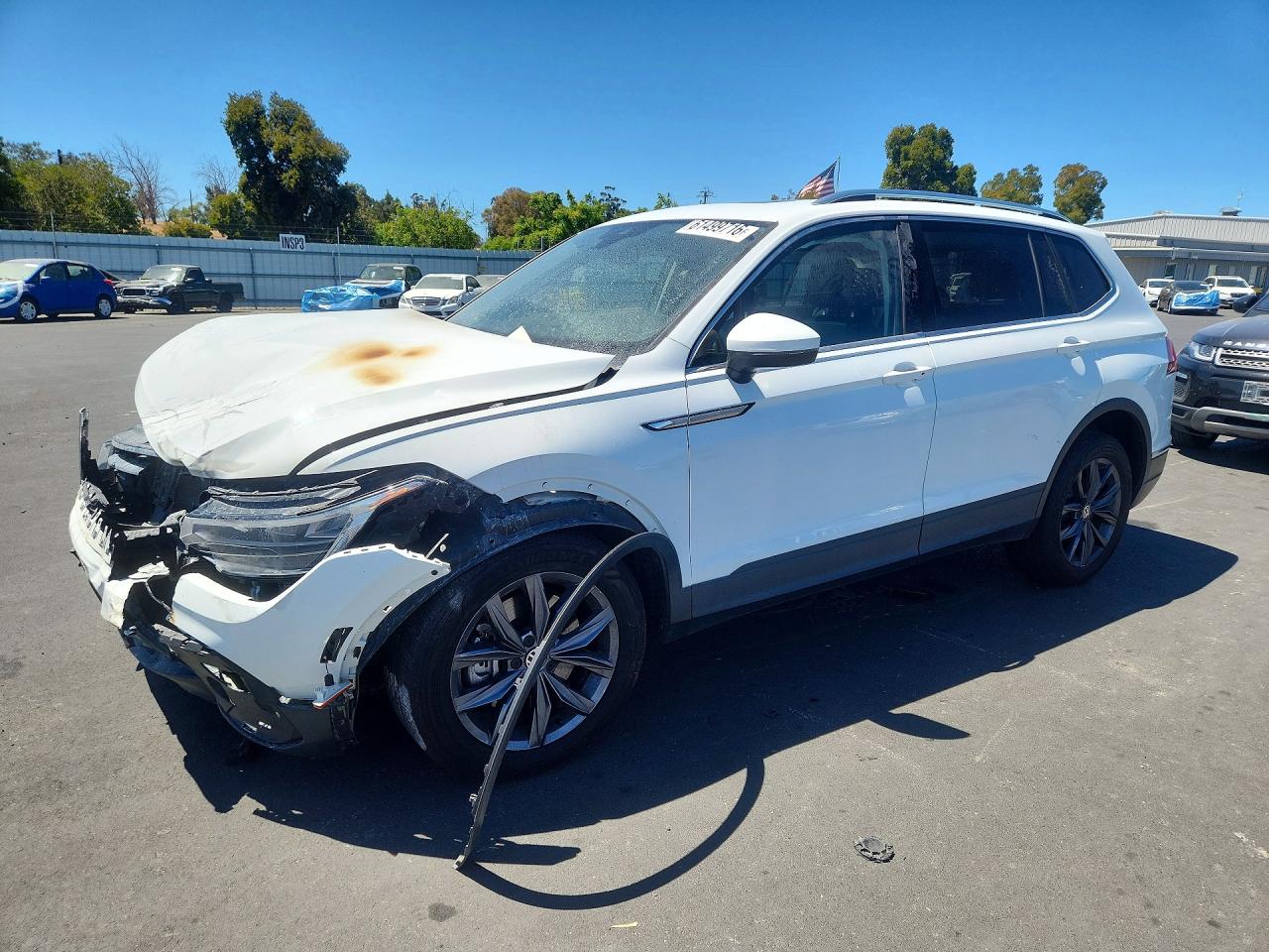 2022 Volkswagen Tiguan SE, VIN 3VV3B7AX9NM082845 — Front end