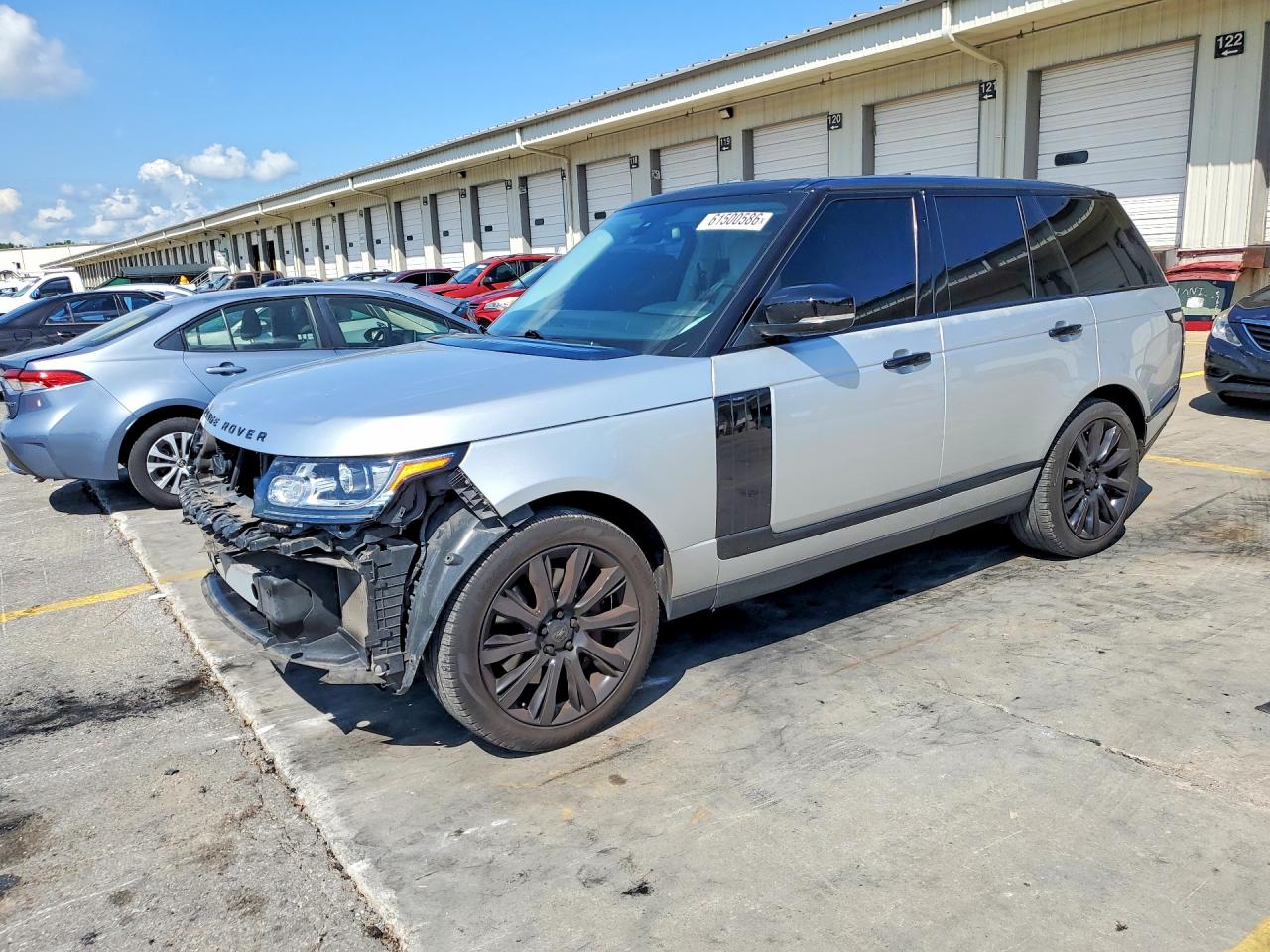 2014 Land Rover Range Rover Supercharged, VIN SALGS2TF2EA161299 — Front end