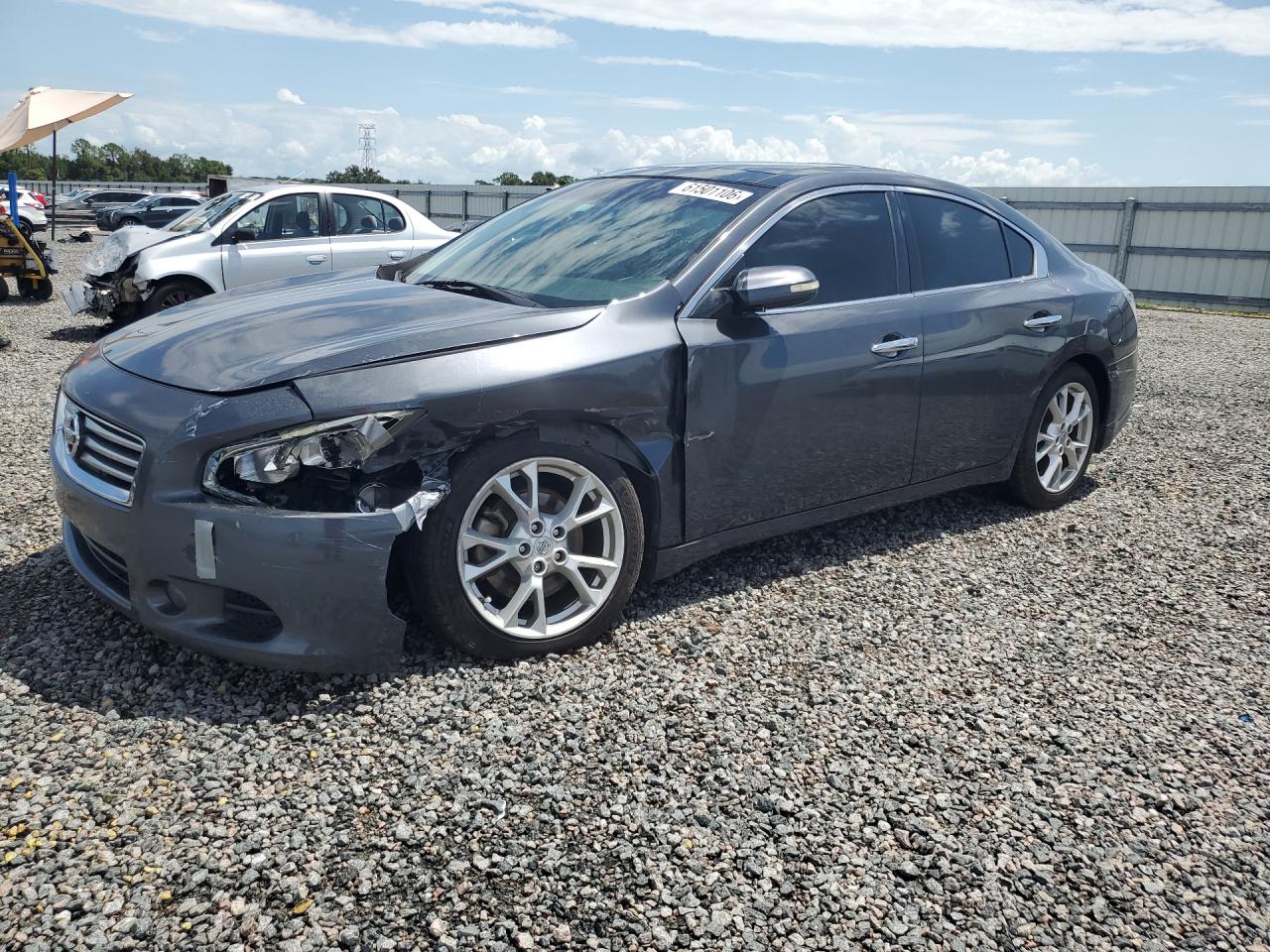 2012 Nissan Maxima SV, VIN 1N4AA5AP9CC840068 — Перед