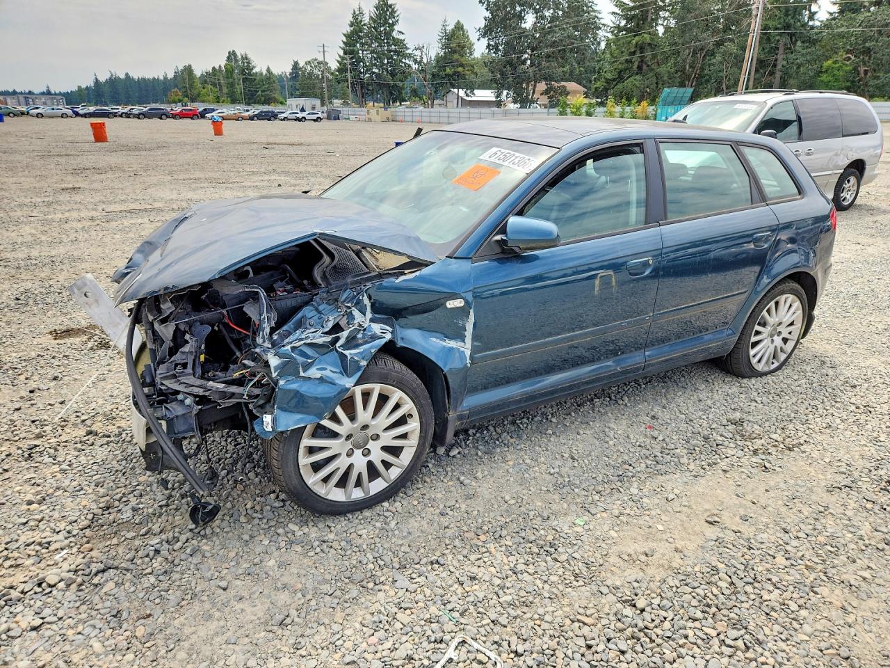 2006 Audi A3 Premium, VIN WAUNF78P36A197096 — Front end