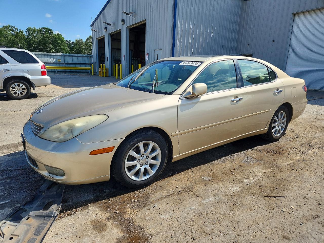 2003 Lexus ES 300, VIN JTHBF30G330109190 — Hail