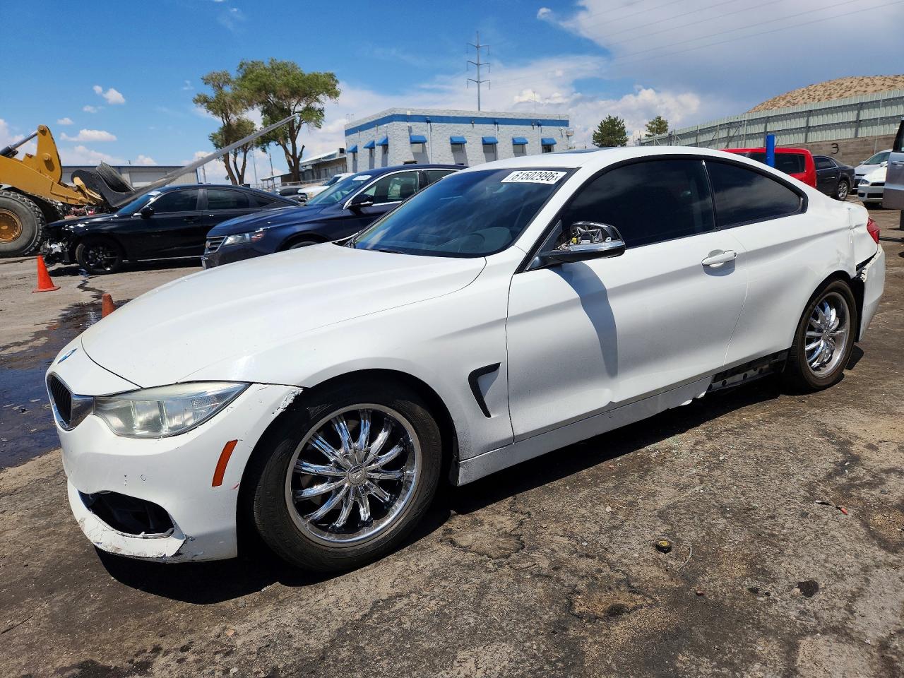 2015 BMW 4 Series 428i, VIN WBA3N7C58FK223041 — Rear end