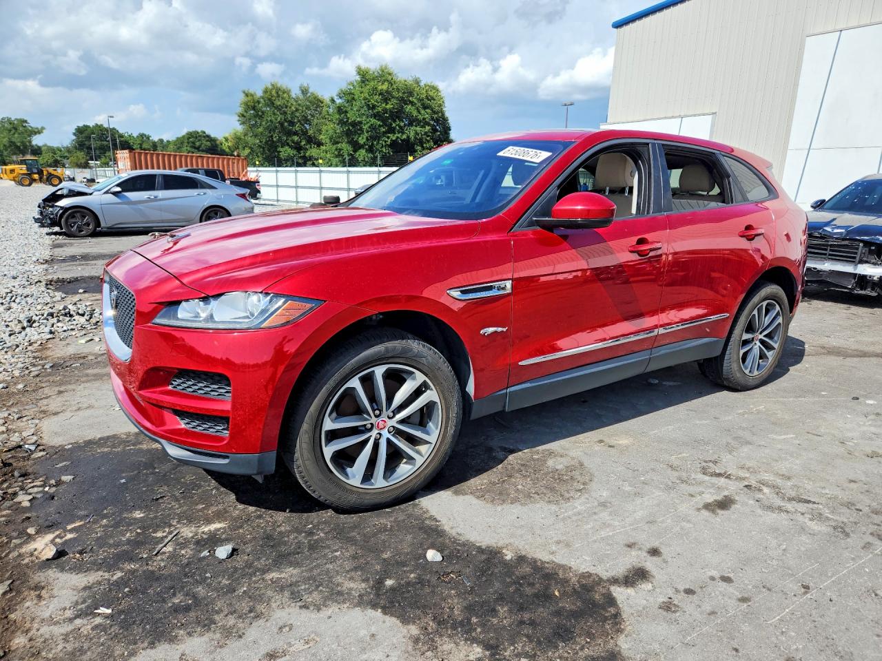 2018 Jaguar F-Pace 35t Premium, VIN SADCJ2EV9JA257300 — Minor dents and scratches