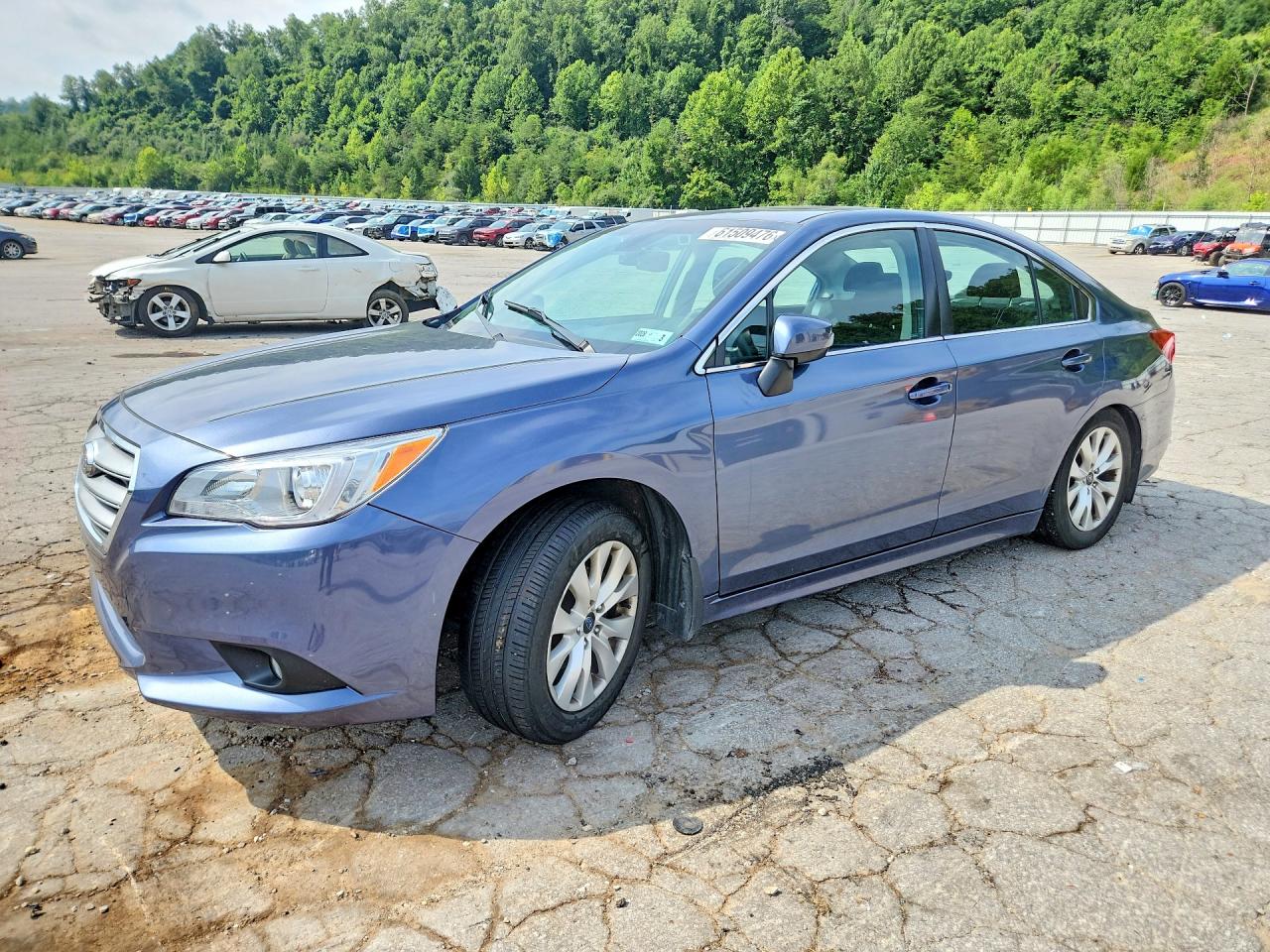 2017 Subaru Legacy Premium, VIN 4S3BNAH61H3043491 — Rear end