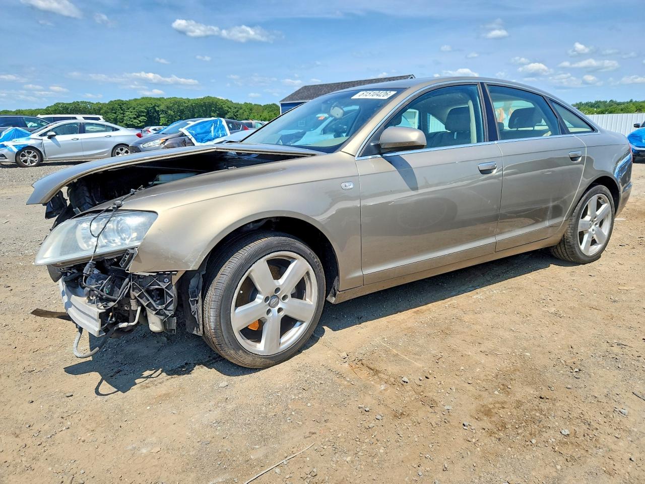 2008 Audi A6, VIN WAUDH74F28N174231 — Front end