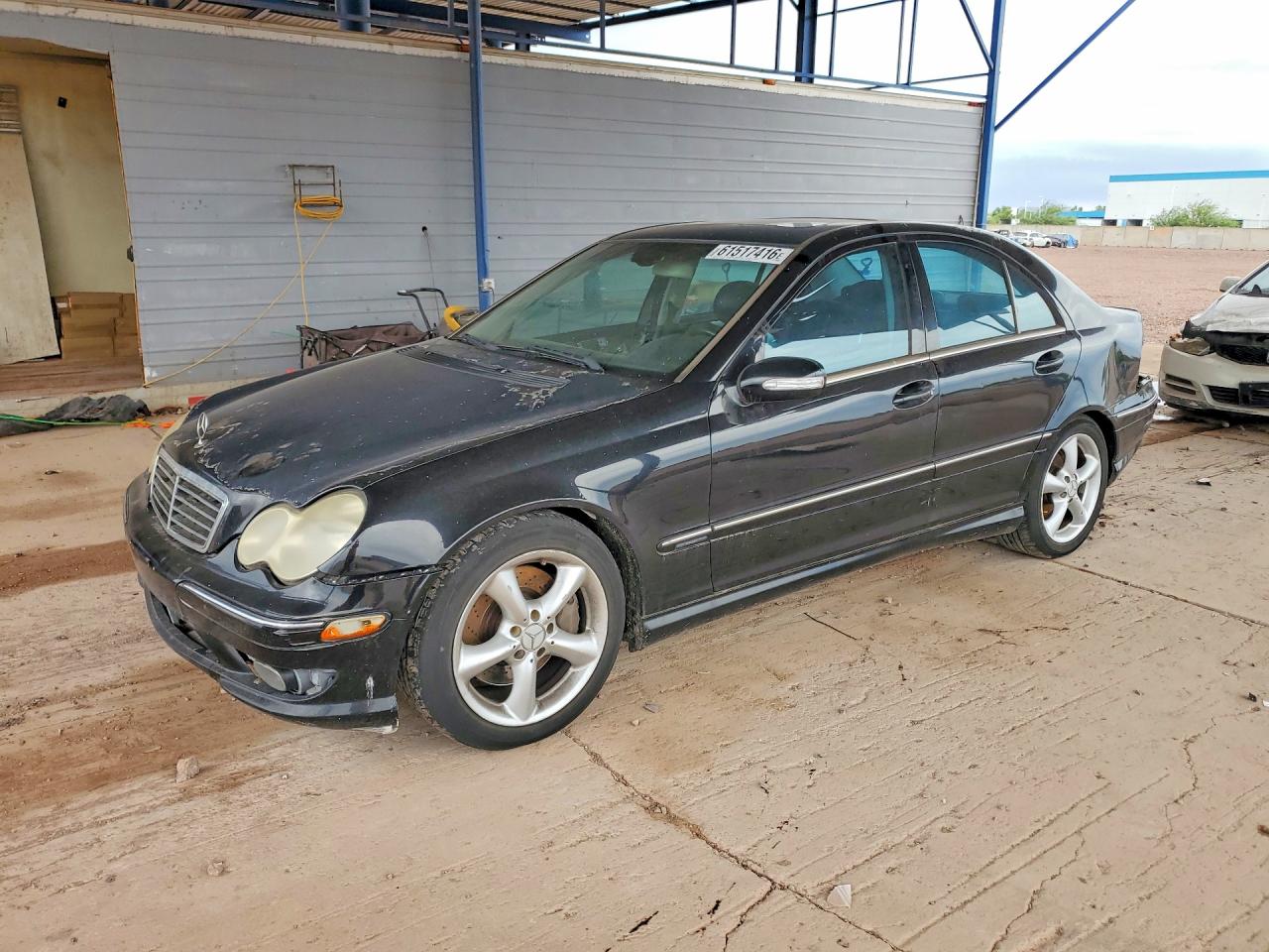 2006 Mercedes-Benz C 230 Sport, VIN WDBRF52H76E022352 — Rear end