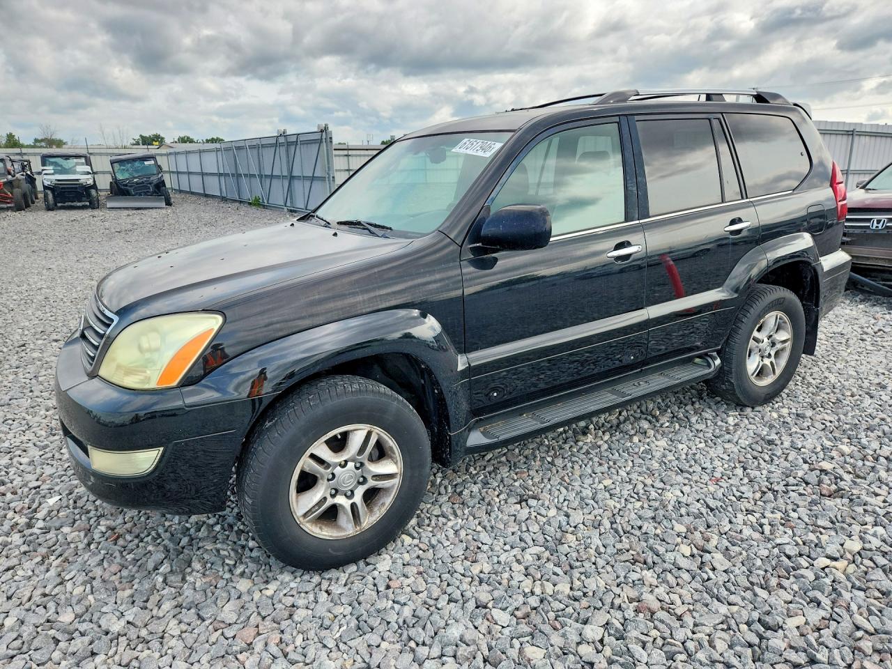 2008 Lexus GX 470, VIN JTJBT20X980167586 — Rear end