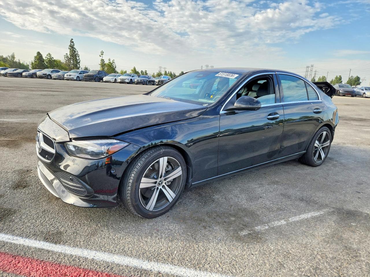 2024 Mercedes-Benz C 300, VIN W1KAF4HB4RR229070 — Зад