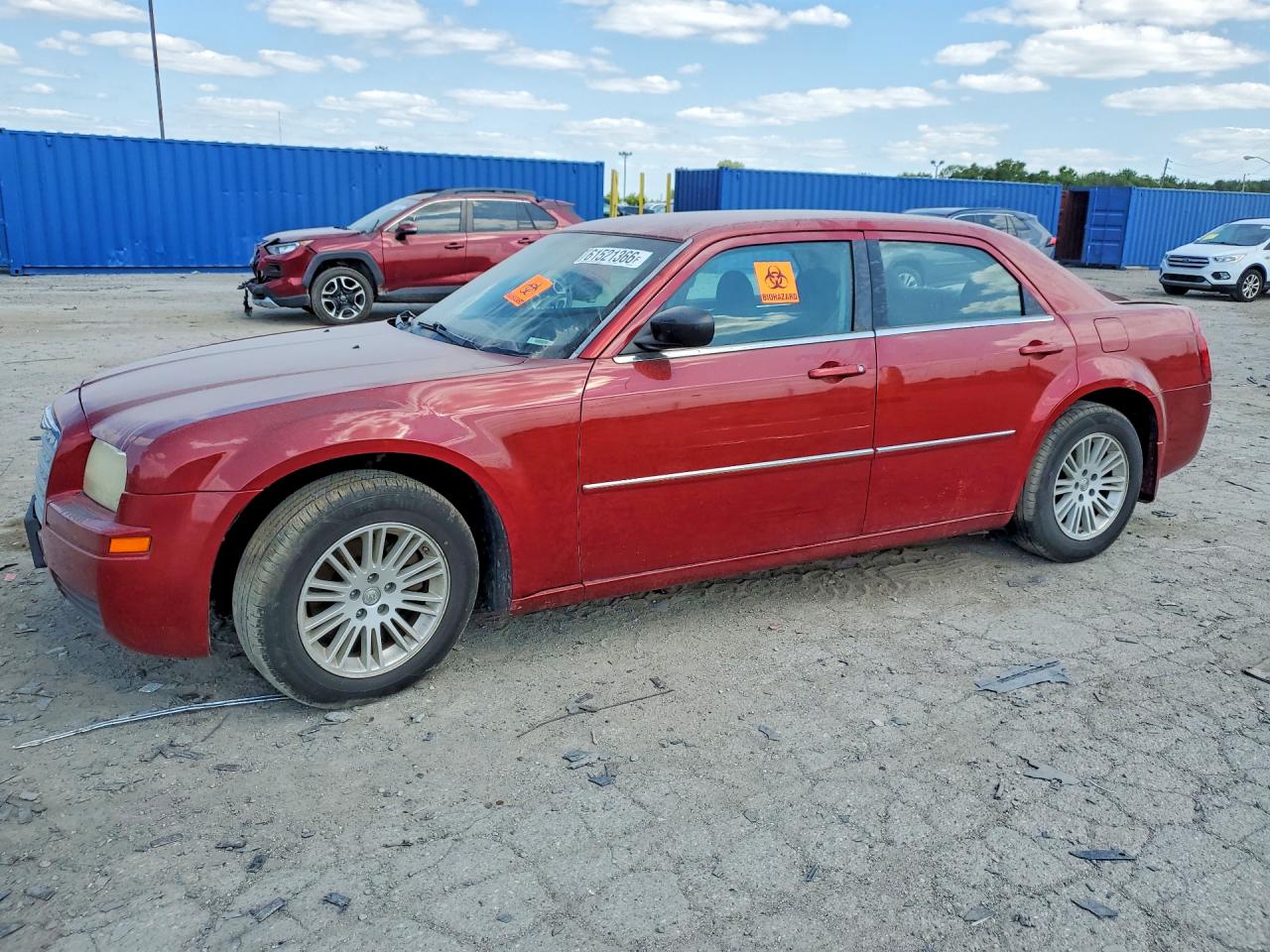 2009 Chrysler 300 LX, VIN 2C3KA43D29H553483 — Rear end