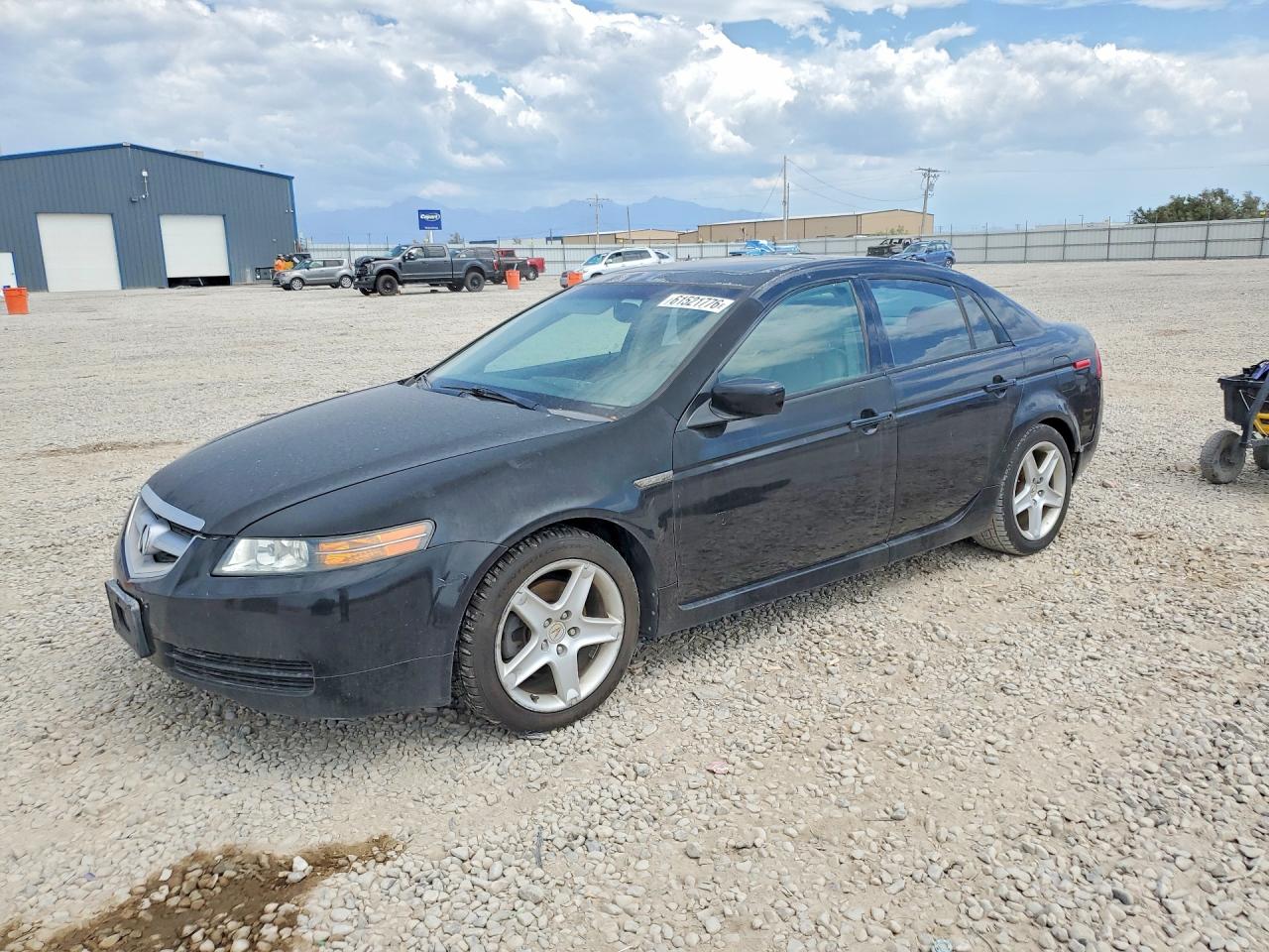 2005 Acura TL, VIN 19UUA66245A038828 — Зад