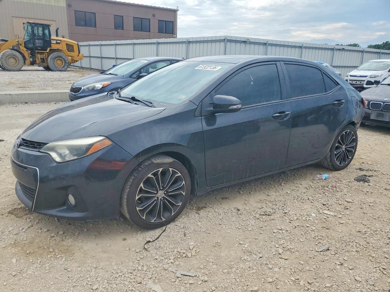 2014 Toyota Corolla S Plus, VIN 5YFBURHE2EP167071 — Rear end