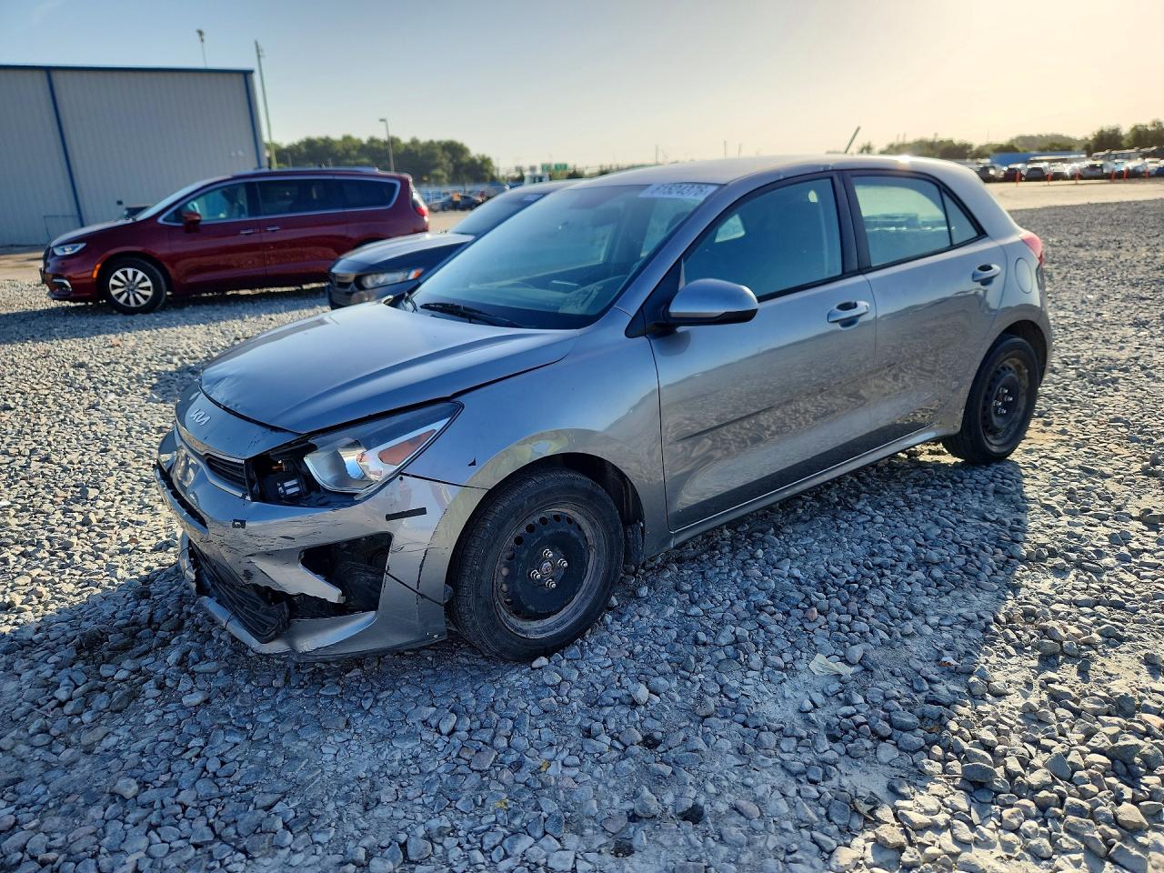 2023 Kia Rio S, VIN 3KPA25AD0PE579330 — Front end