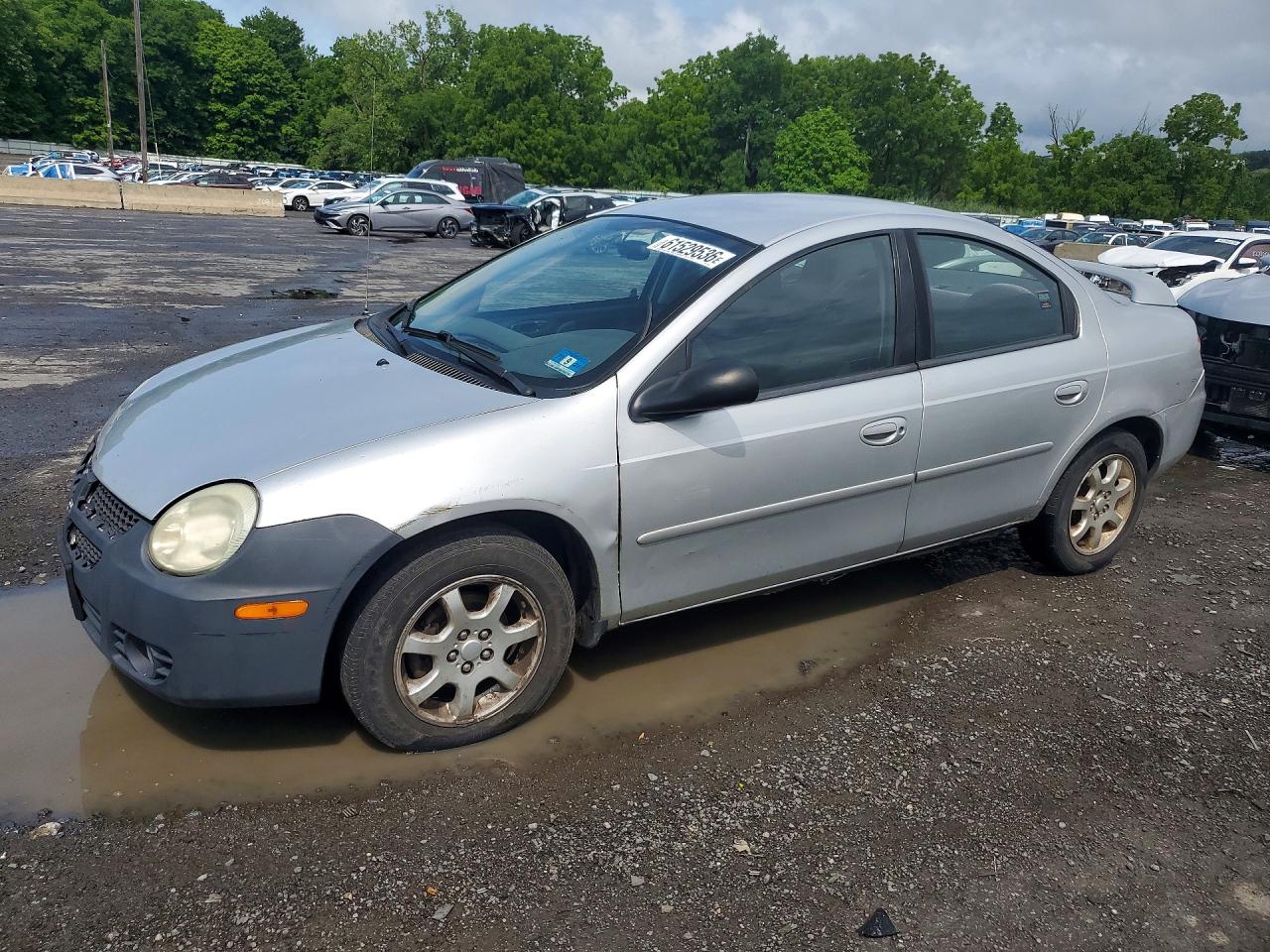 2005 Dodge Neon SXT, VIN 1B3ES56C65D184506 — Rear end