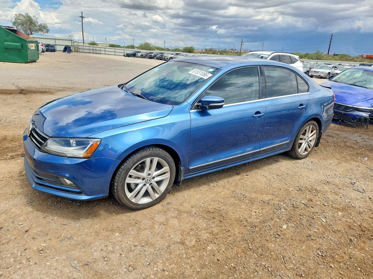 2017 Volkswagen Jetta SEL, VIN 3VWL17AJ6HM224941 — Rear end