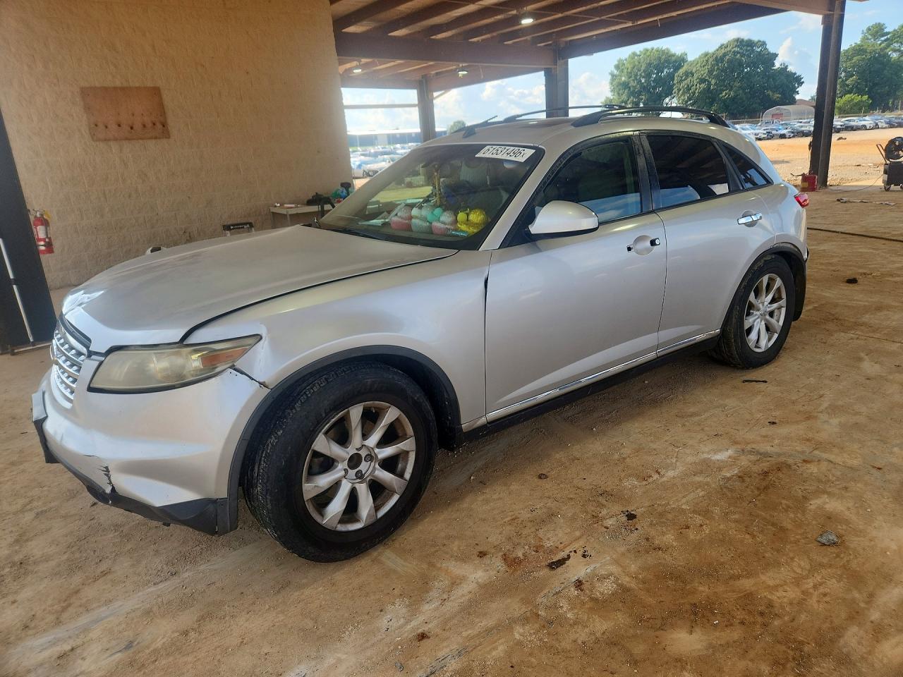 2006 Infiniti FX, VIN JNRAS08U56X105042 — Front end