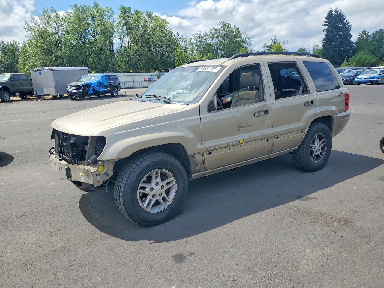 2001 Jeep Grand Cherokee Limited, VIN 1J4GW58N81C639697 — Front end