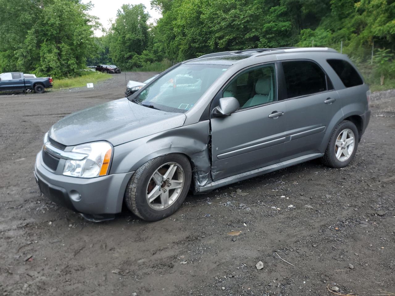 2006 Chevrolet Equinox LT, VIN 2CNDL73F666012408 — Front end