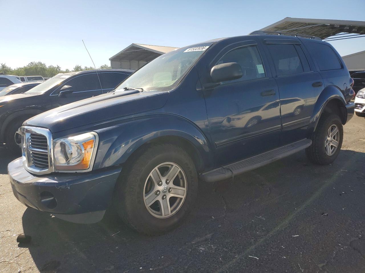 2005 Dodge Durango SLT, VIN 1D4HD48D95F524678 — Front end