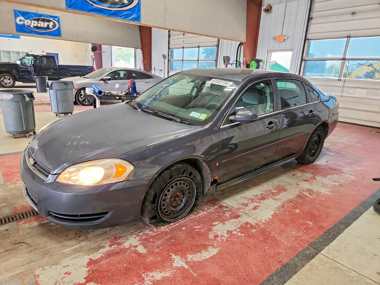 2009 Chevrolet Impala LS, VIN 2G1WB57N791284286 — Front end