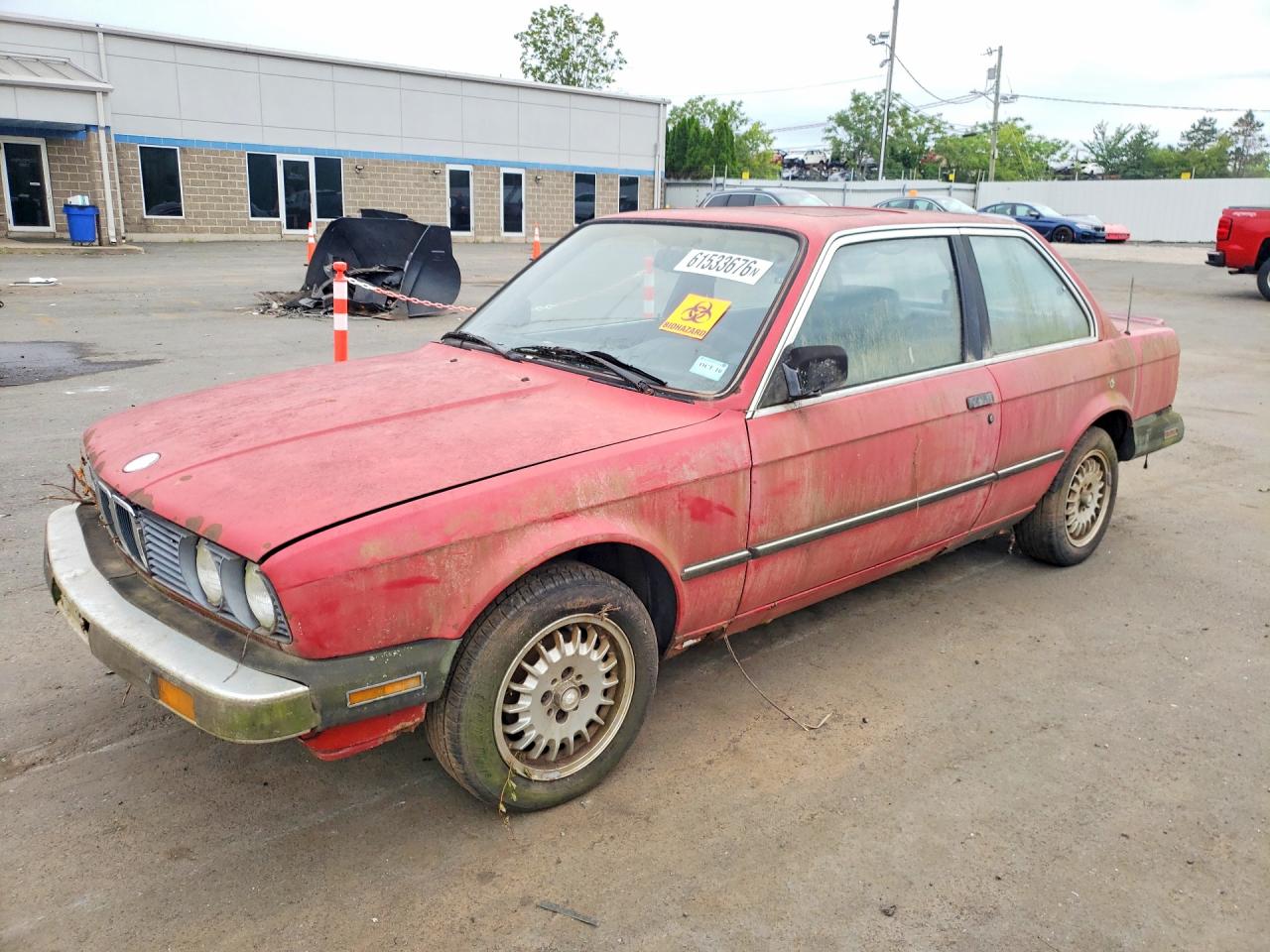 1987 BMW 3 Series, VIN WBAAB6402H1689134 — Front end
