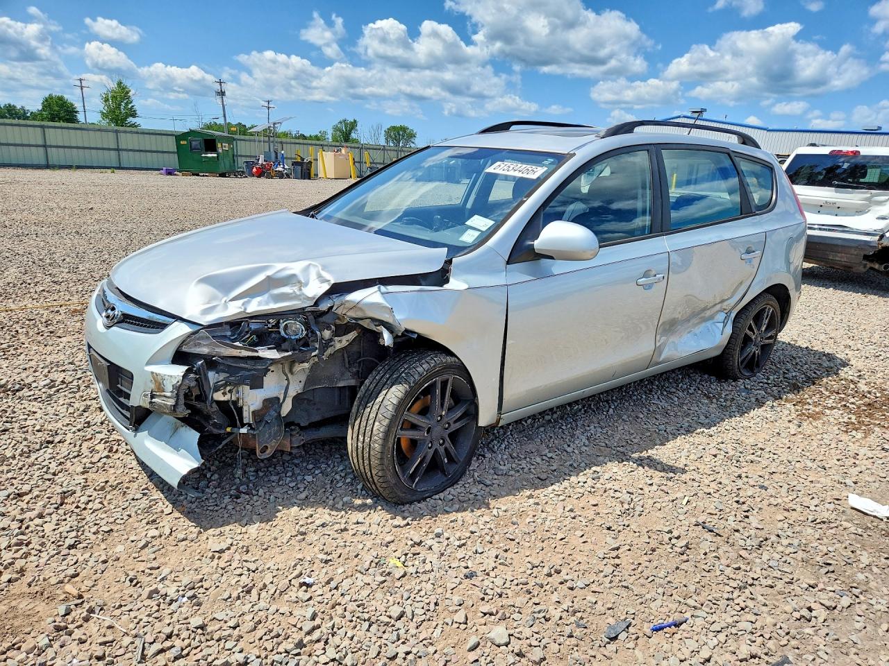 2010 Hyundai Elantra SE, VIN KMHDC8AEXAU074663 — Front end
